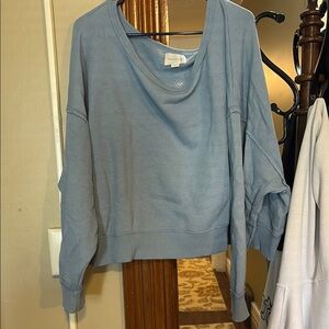 American Eagle Outfitters Light Blue Sweater